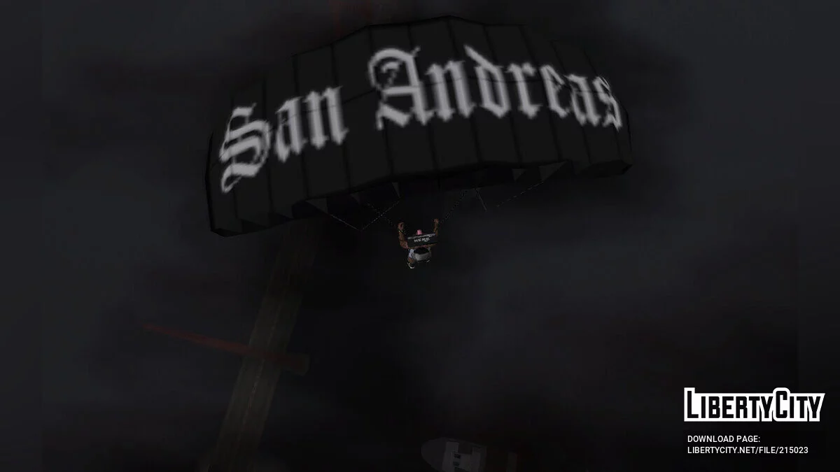 Pacote de Texturas SUPER de Paraquedas Estilo SA (+ Modelo Aprimorado de FrankoU_28) / GTA San Andreas