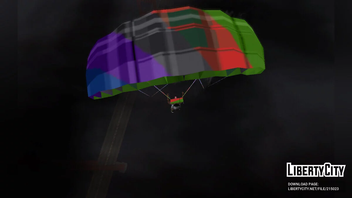 Pacote de Texturas SUPER de Paraquedas Estilo SA (+ Modelo Aprimorado de FrankoU_28) / GTA San Andreas
