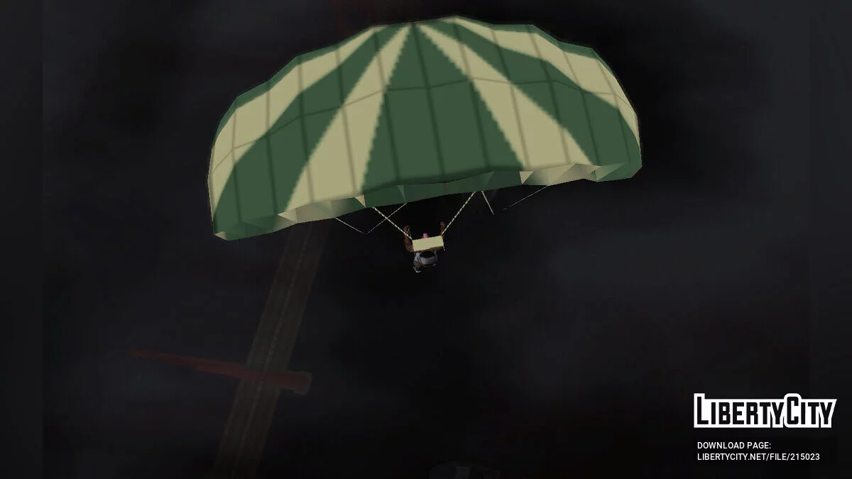 Pacote de Texturas SUPER de Paraquedas Estilo SA (+ Modelo Aprimorado de FrankoU_28) / GTA San Andreas