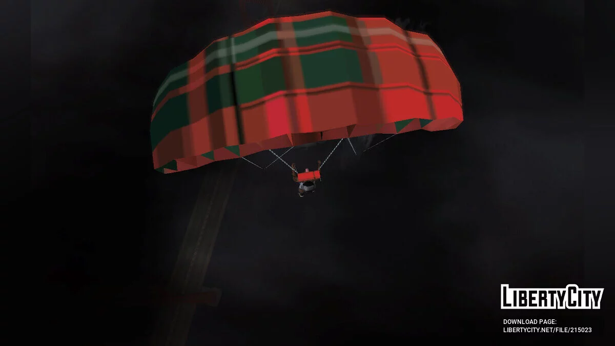Pacote de Texturas SUPER de Paraquedas Estilo SA (+ Modelo Aprimorado de FrankoU_28) / GTA San Andreas