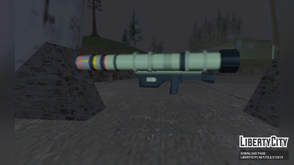 Reskin Senjata Gaya SA (DLC Bagian 3) / GTA San Andreas