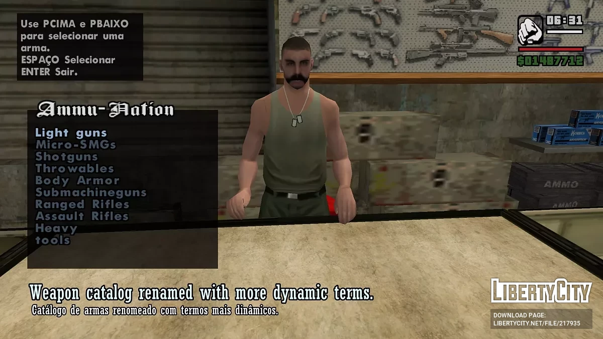 TZEP - El Proyecto Zarmandreas - Versión [U8.19Fx] / GTA San Andreas