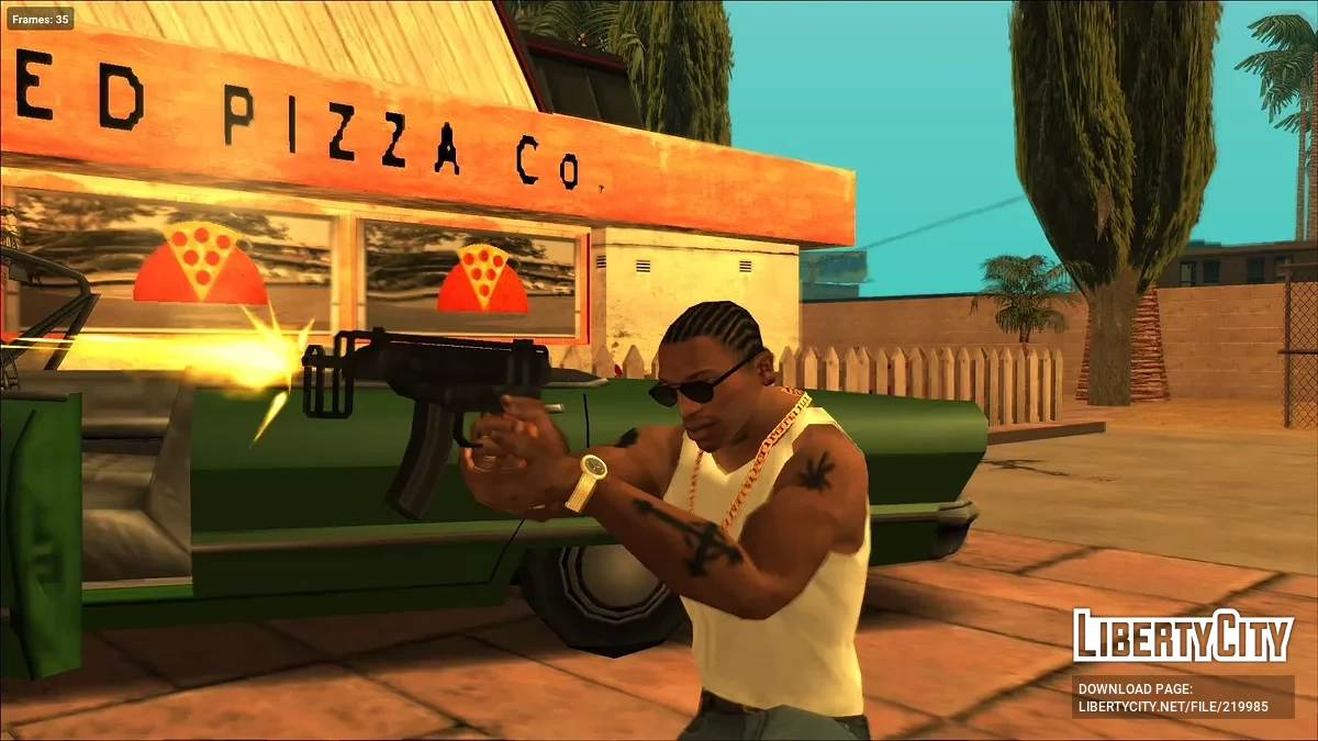 Scorpion Vz. 61 [SA Style] / GTA San Andreas