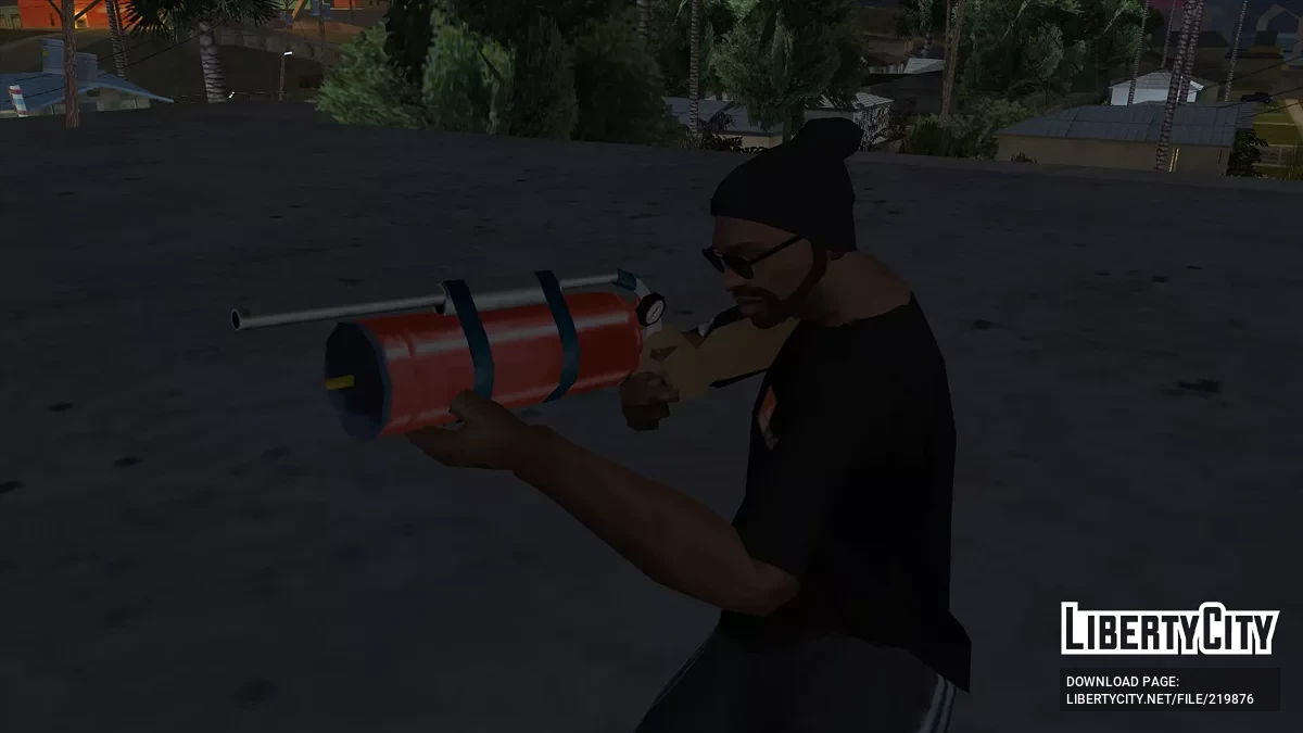 Ręcznie robiona wiatrówka / GTA San Andreas