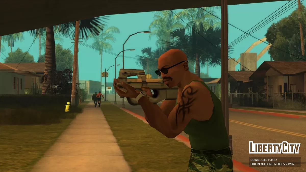 FN P90 (SA Style) / GTA San Andreas