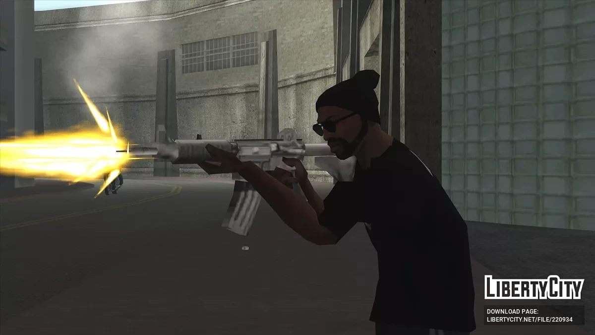 M/AR/SCAR/FAMAS Gun-Pack (SA-Style) / GTA San Andreas