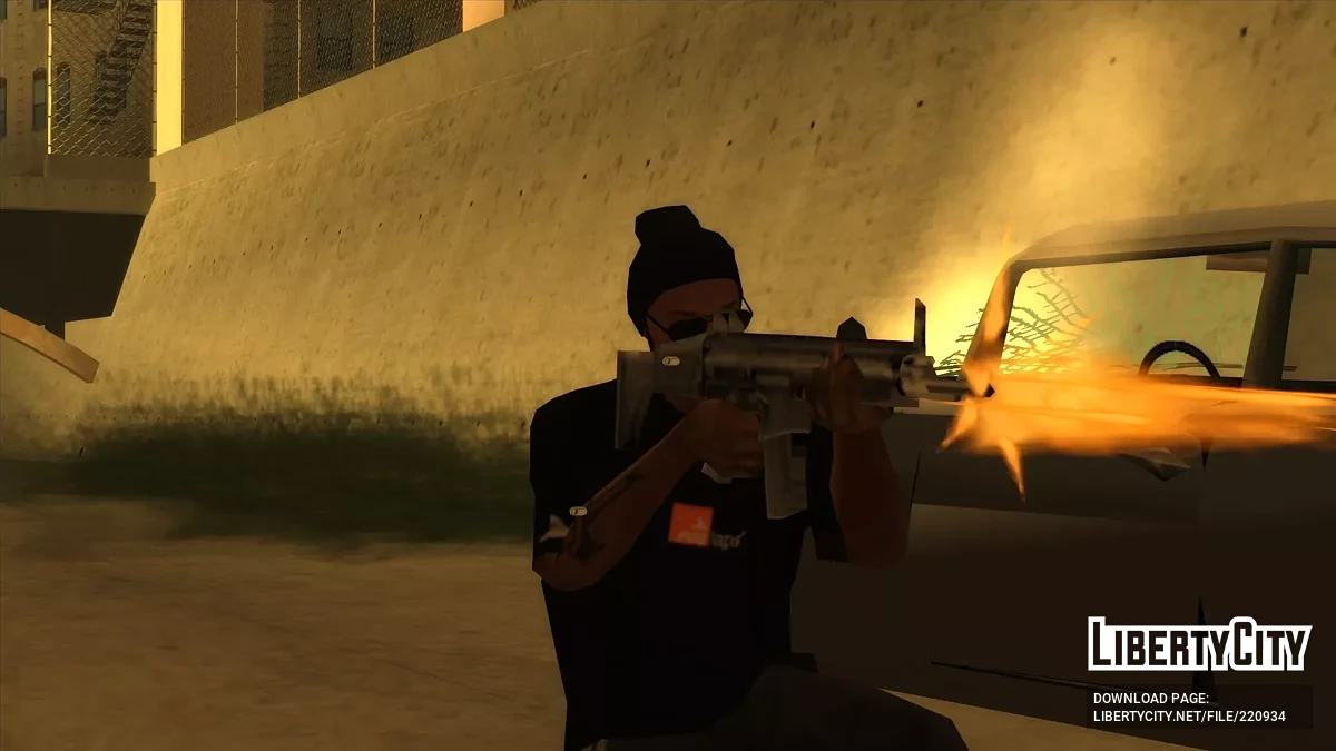M/AR/SCAR/FAMAS Gun-Pack (SA-Style) / GTA San Andreas