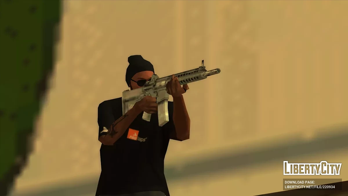 M/AR/SCAR/FAMAS Gun-Pack (SA-Style) / GTA San Andreas