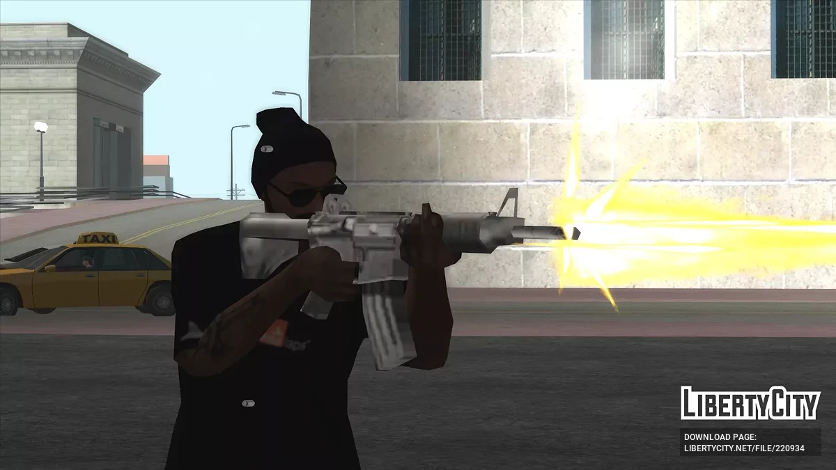 M/AR/SCAR/FAMAS Gun-Pack (SA-Style) / GTA San Andreas