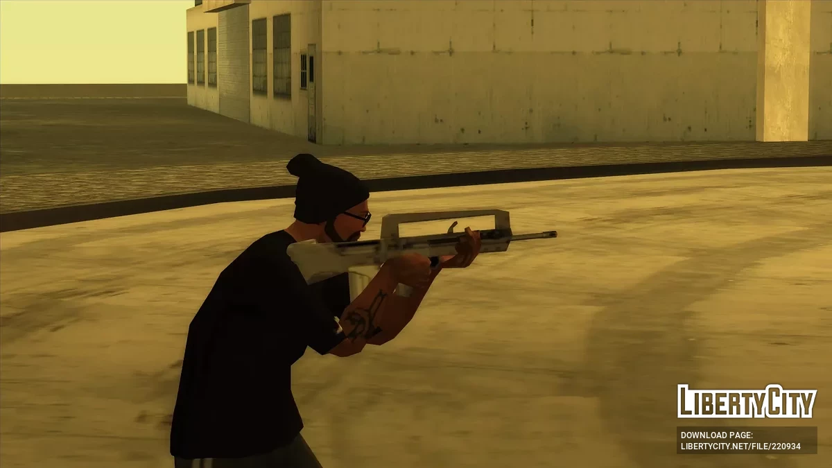 M/AR/SCAR/FAMAS Gun-Pack (SA-Style) / GTA San Andreas