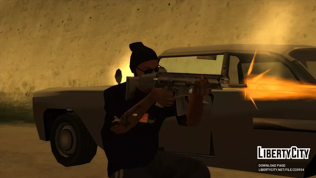 M/AR/SCAR/FAMAS Gun-Pack (SA-Style) / GTA San Andreas
