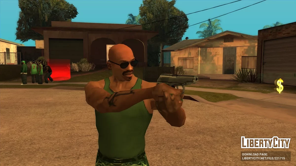 Pistole Makarov (SA-Style) + Sound / GTA San Andreas