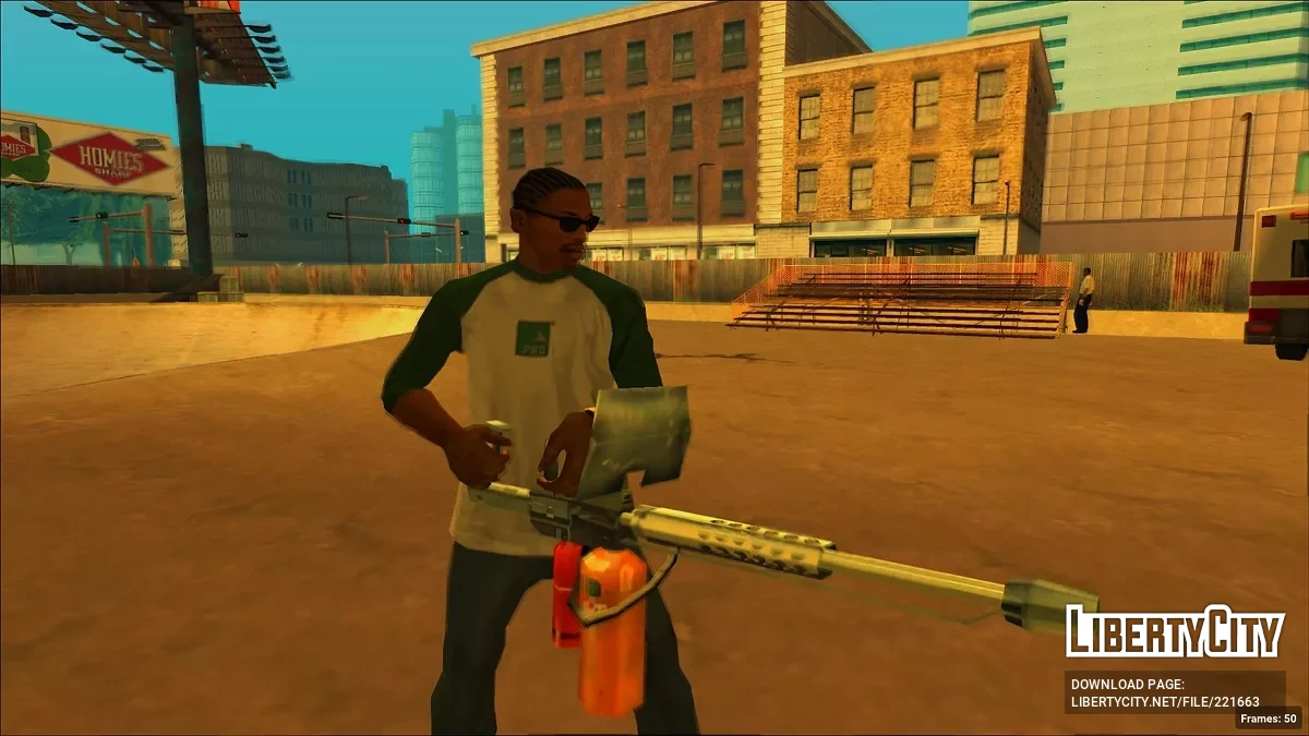San Andreas Stories Weapons Pack / GTA San Andreas