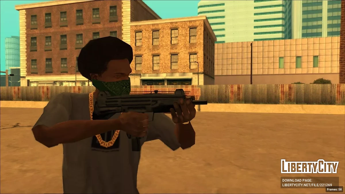 VC UZI Remaster (يا إلهي ، مرة أخرى) / جي تي إيه سان أندرياس