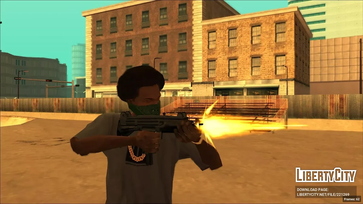 VC UZI Remaster (يا إلهي ، مرة أخرى) / جي تي إيه سان أندرياس