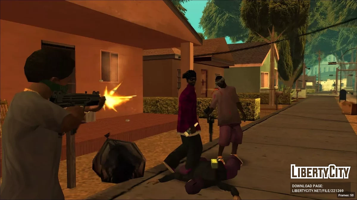 VC UZI Remaster (يا إلهي ، مرة أخرى) / جي تي إيه سان أندرياس