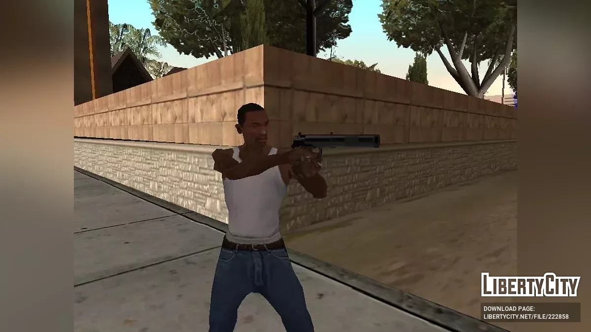 Пістолет Безшумний / GTA San Andreas