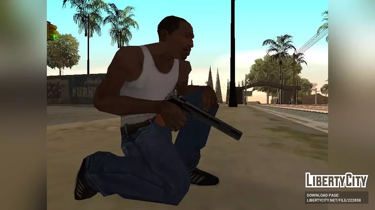 Пістолет Безшумний / GTA San Andreas