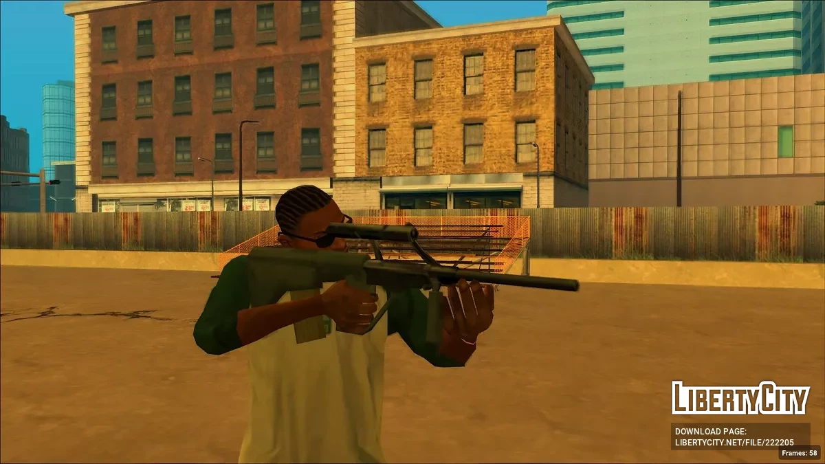 Steyr AUG Remaster / GTA San Andreas