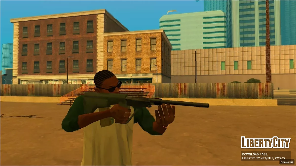 Steyr AUG Remaster / GTA San Andreas