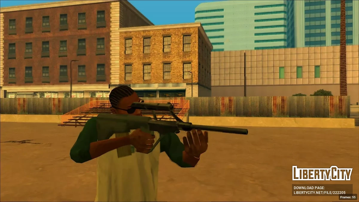 Steyr AUG Remaster / GTA San Andreas