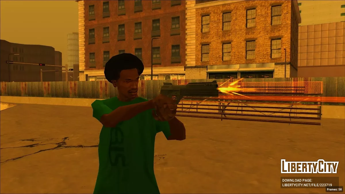 Beretta 93R AUTO 9 [Robocop] / GTA San Andreas