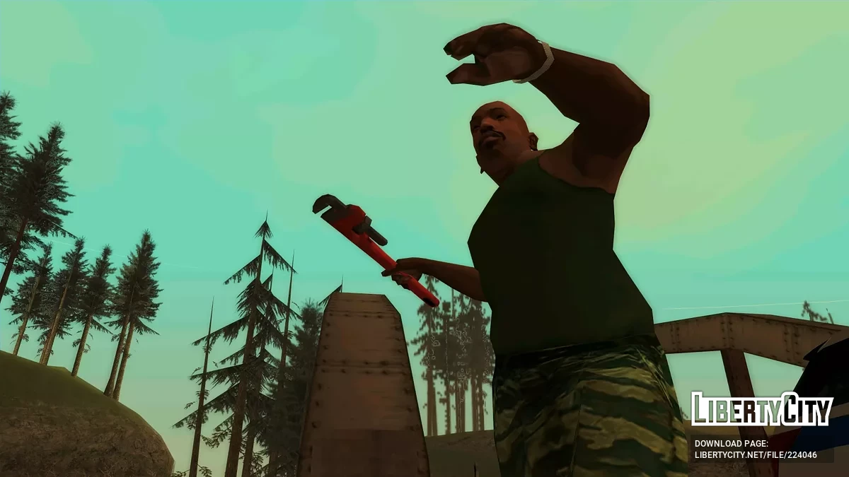 Kunci Inggris (Gaya SA) / GTA San Andreas