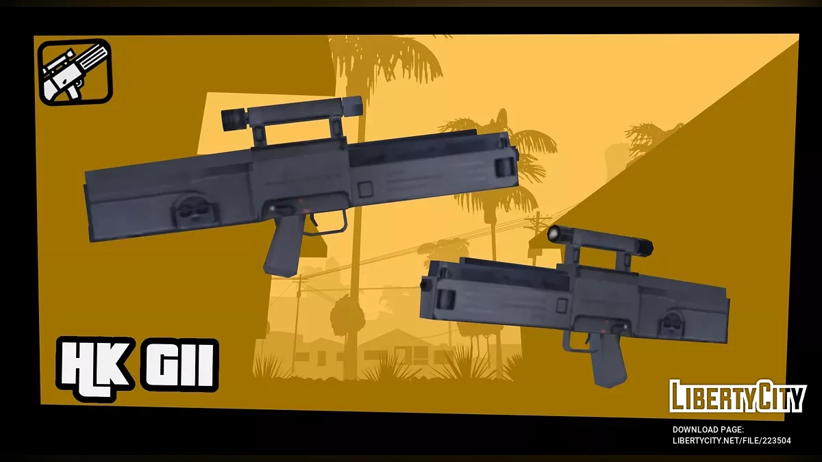 H&K G11 / GTA San Andreas