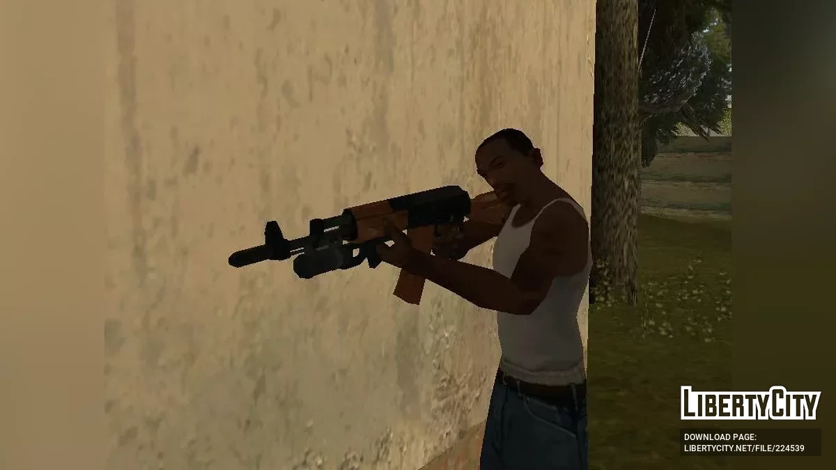 AK-74 مع GP-25 (نمط SA) / جي تي إيه سان أندرياس