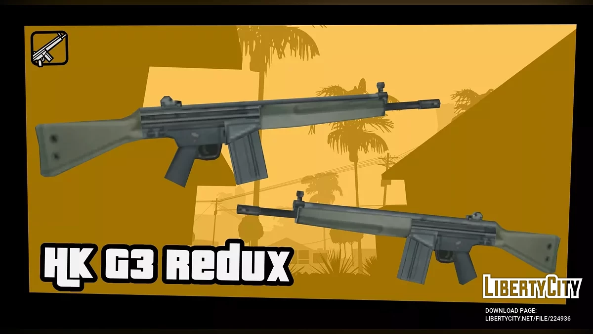 HK G3A2 [SA Stil] / GTA San Andreas