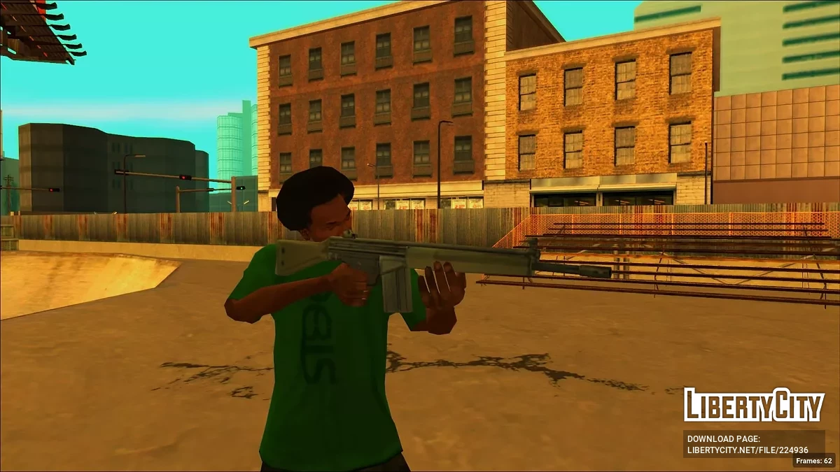 HK G3A2 [SA Stil] / GTA San Andreas