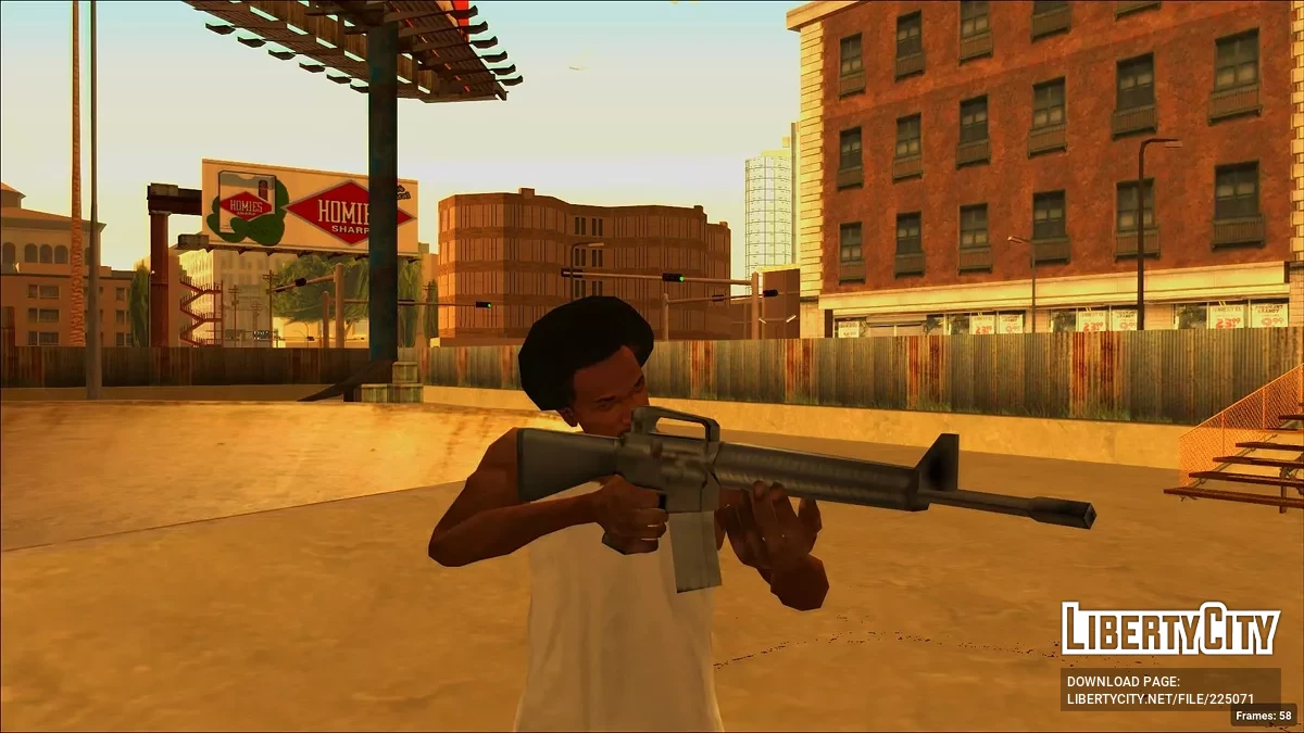 M16 A2 / GTA San Andreas