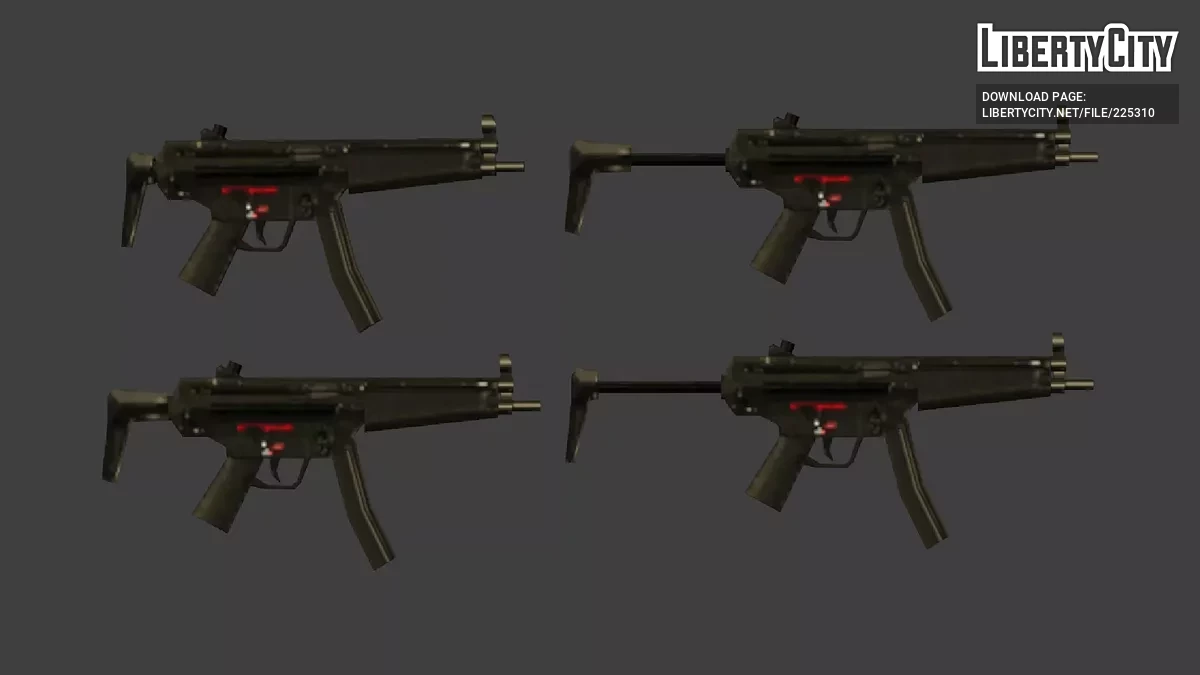 Pack MP5 / GTA San Andreas