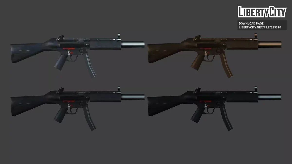 Pack MP5 / GTA San Andreas