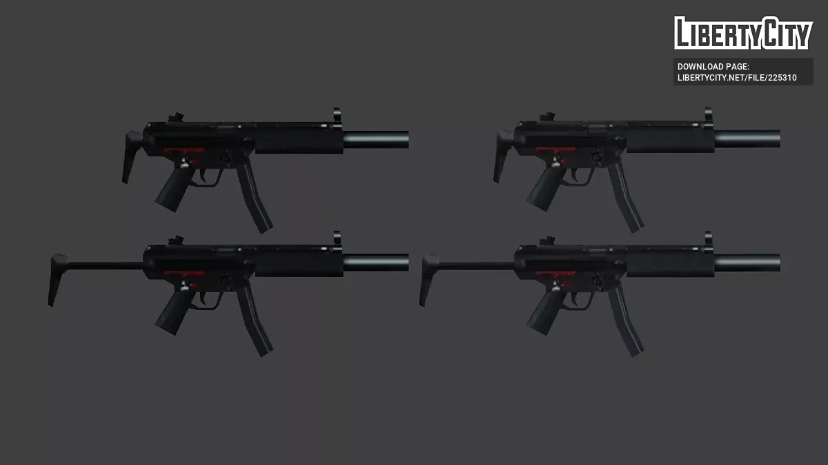 Pack MP5 / GTA San Andreas