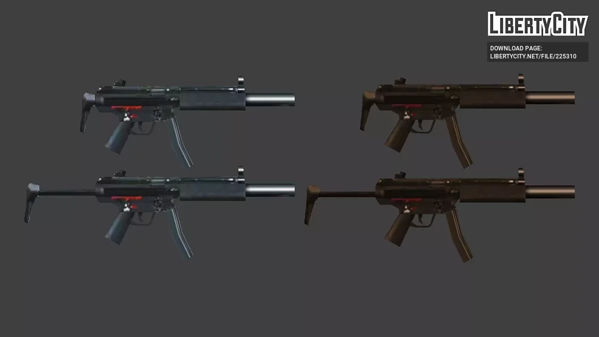 Pack MP5 / GTA San Andreas