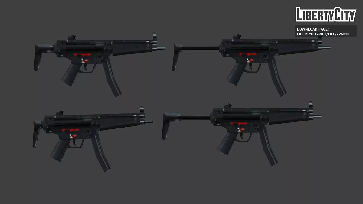 Pack MP5 / GTA San Andreas