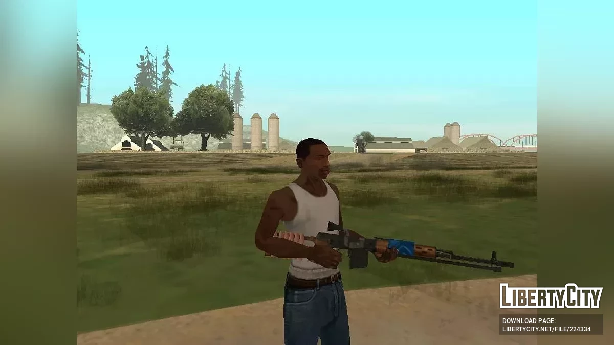 SVD táctico (estilo SA) / GTA San Andreas