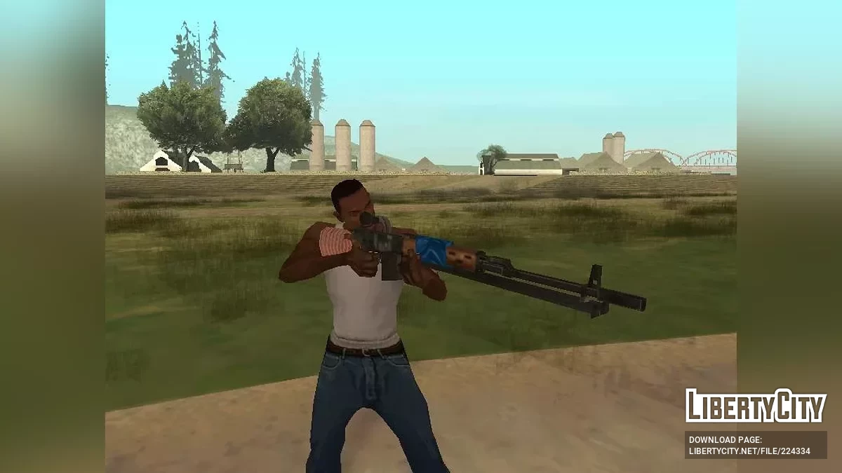 SVD táctico (estilo SA) / GTA San Andreas