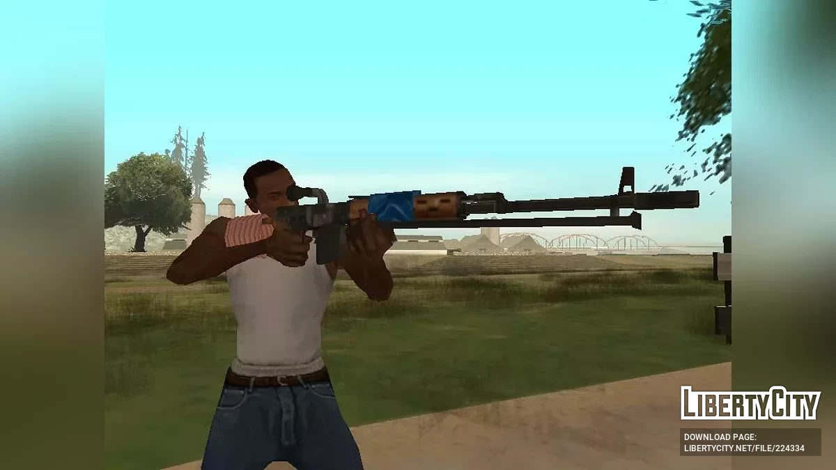 SVD táctico (estilo SA) / GTA San Andreas