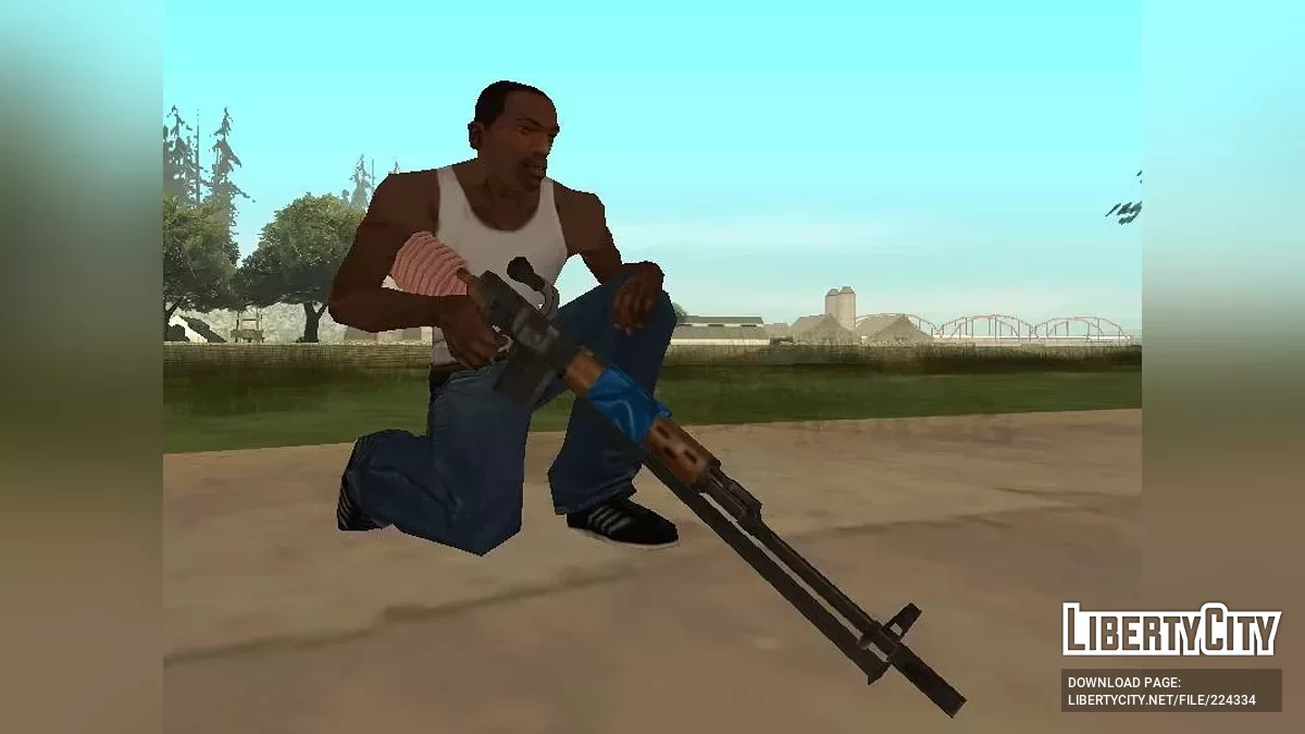 SVD táctico (estilo SA) / GTA San Andreas