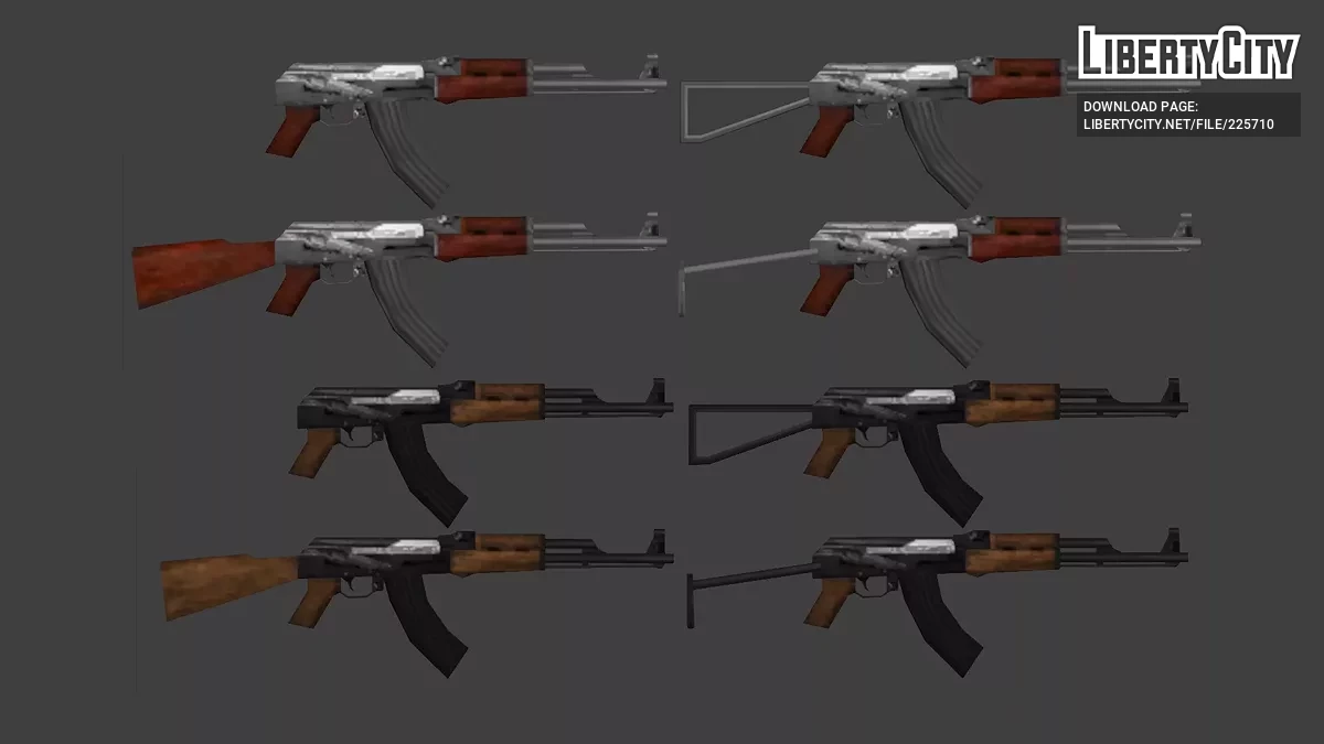 AK-47 Pack / GTA San Andreas