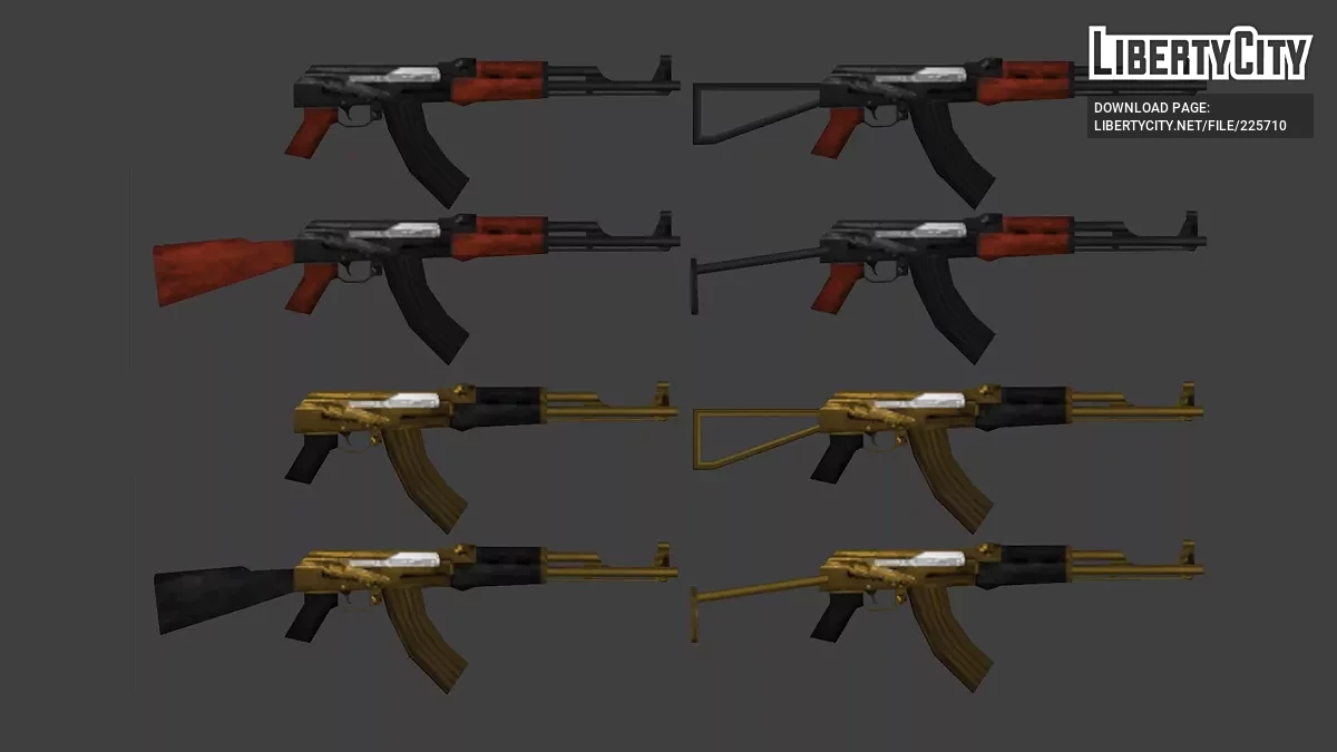 AK-47 Pack / GTA San Andreas