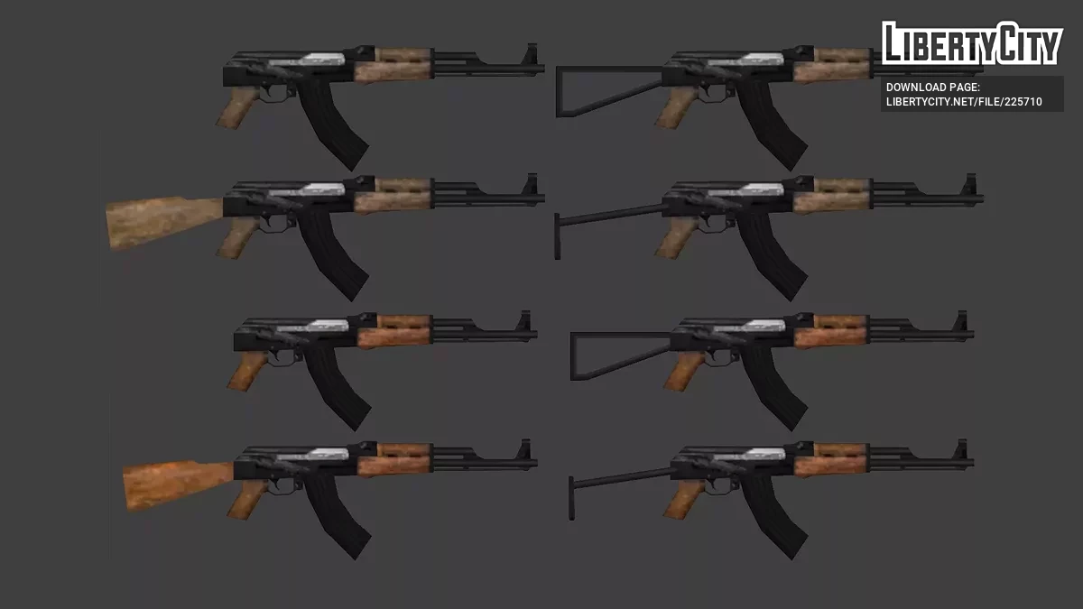 AK-47 Pack / GTA San Andreas