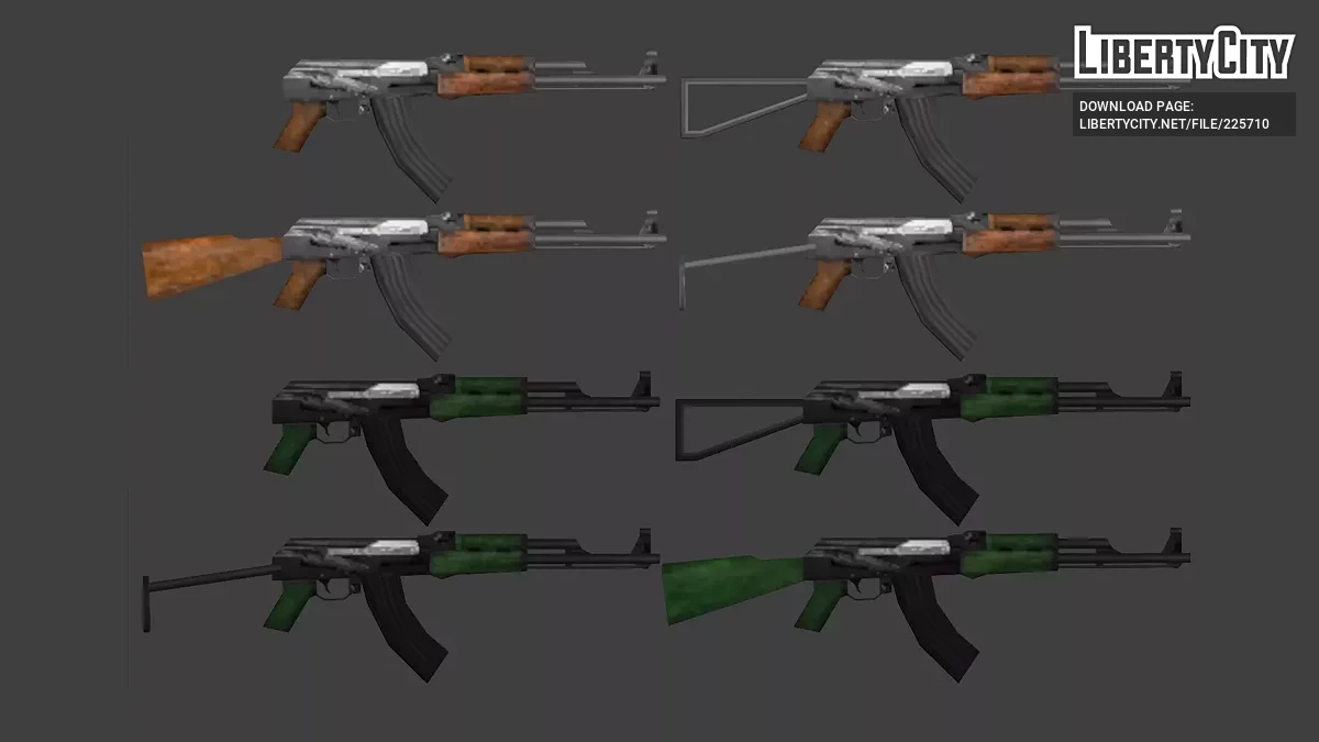 AK-47 Pack / GTA San Andreas