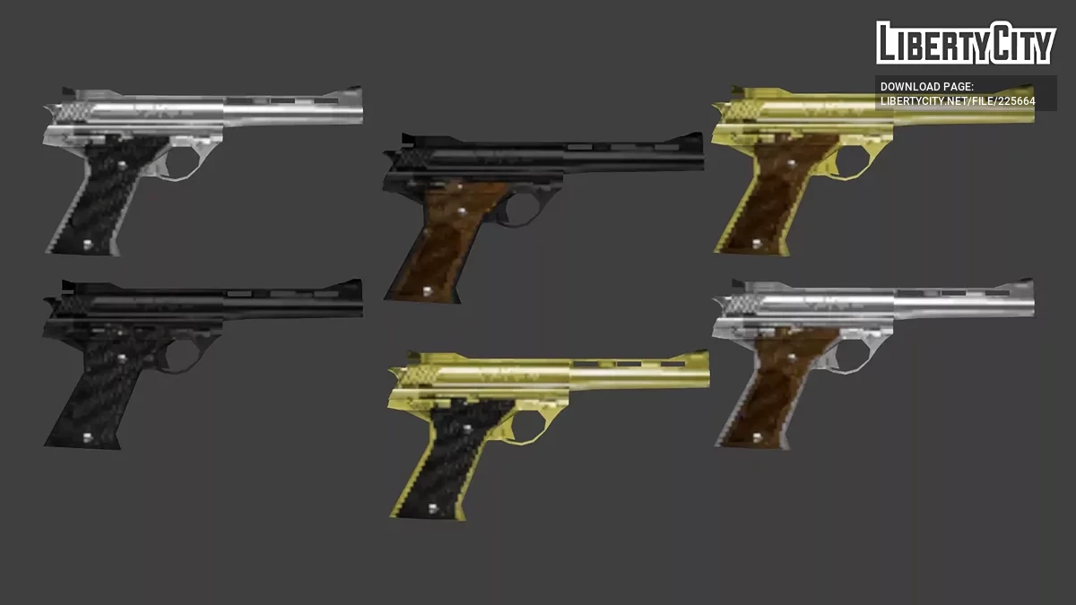 Paquete de Pistolas Auto Mag / GTA San Andreas