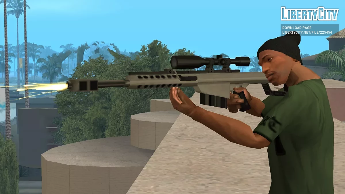 Barrett M82 Paketi / GTA San Andreas