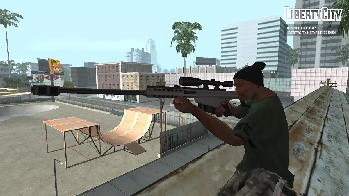 Barrett M82 Paketi / GTA San Andreas