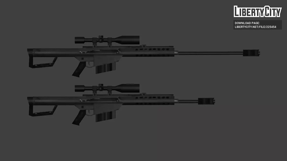 Barrett M82 Paketi / GTA San Andreas