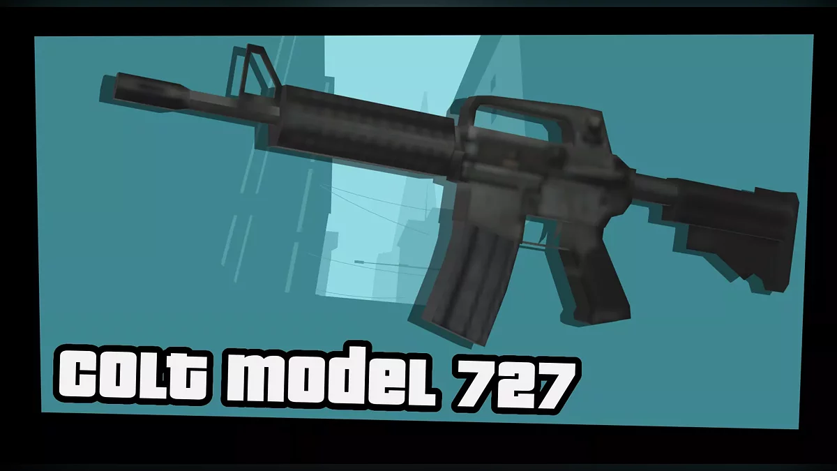 Colt Model 727 / GTA San Andreas